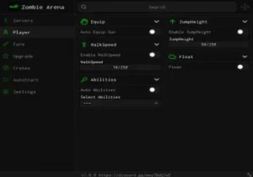 [Polluted Hub] Survive Zombie Arena Script - WalkSpeed, JumpHeight