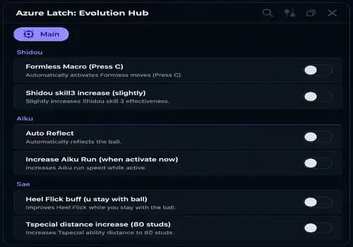 [Evo Hub] Azure Latch Script - Auto Qte, Auto Variant Steal