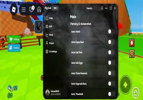 [Pig Hub] Steal An Egg Script - Auto Hatch, Auto Sell, Auto Upgrade