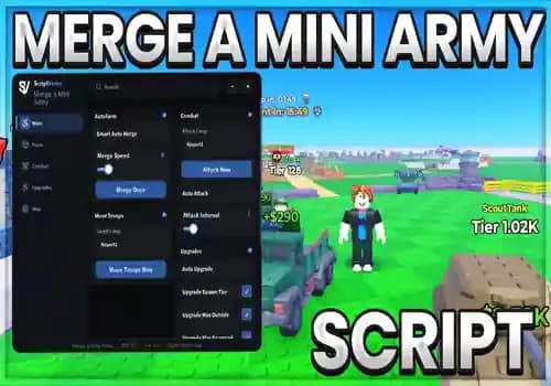 Merge a Mini Army Script ScriptVerse - Smart Auto Merge