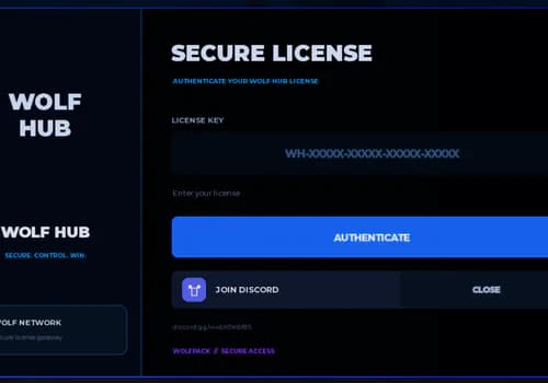 WolfHub Script - Multi-Game Hub for Animal Hospital GUI screenshot