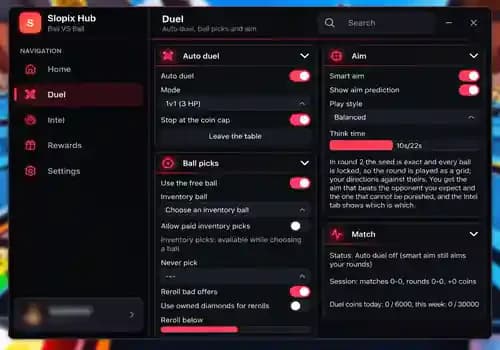 [Slopix Hub] Ball VS Ball Script - Auto Play, Predict Aim and More