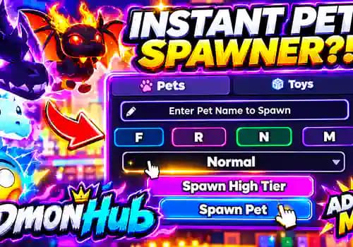 dmonHub | Spawner Pets & Ride & Fly & Mega/Neon