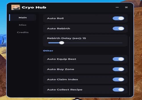 SLIME RNG CRYOO HUB