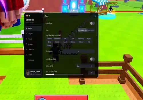 Break and Steal an Egg Script Dexa Hub - Auto Steal, Auto Farm