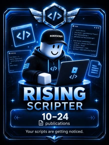 Rising Scripter rank