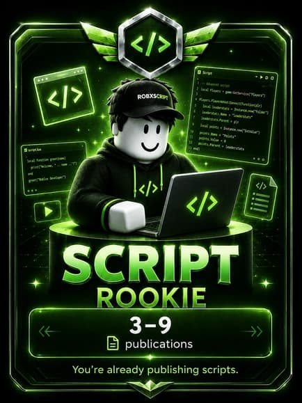 Script Rookie rank