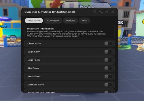 Gym Star Sim 1