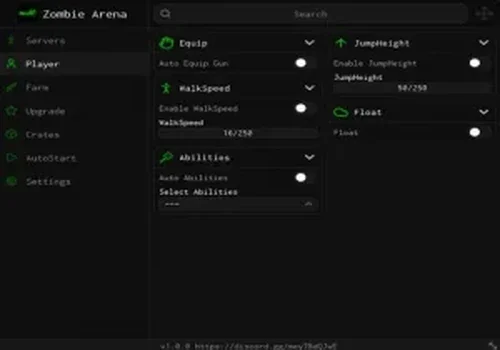 [Polluted Hub] Survive Zombie Arena Script - WalkSpeed, JumpHeight