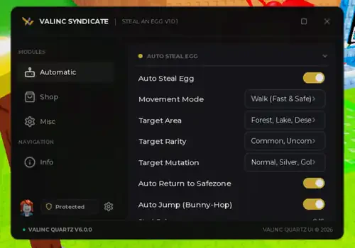 Steal An Egg Script - Auto Steal Egg by Valinc