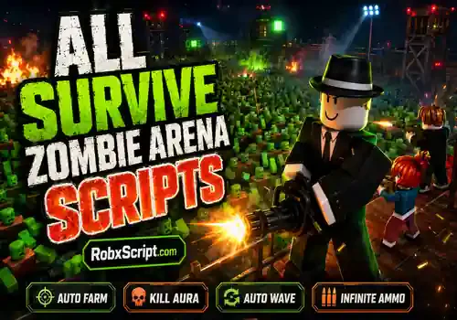Survive Zombie Arena Scripts 2026 - No Key, Auto Farming