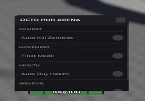 [Octo Hub] Survive Zombie Arena Script - WalkSpeed, JumpHeight