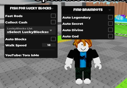Fish For Lucky Blocks 1
