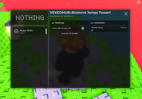 Brainrot Jenga Tower