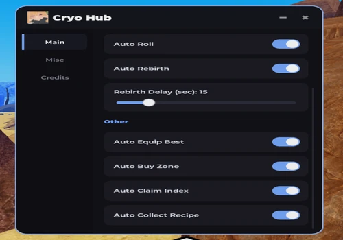SLIME RNG CRYOO HUB