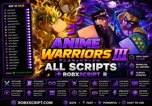 Anime Warriors III Scripts